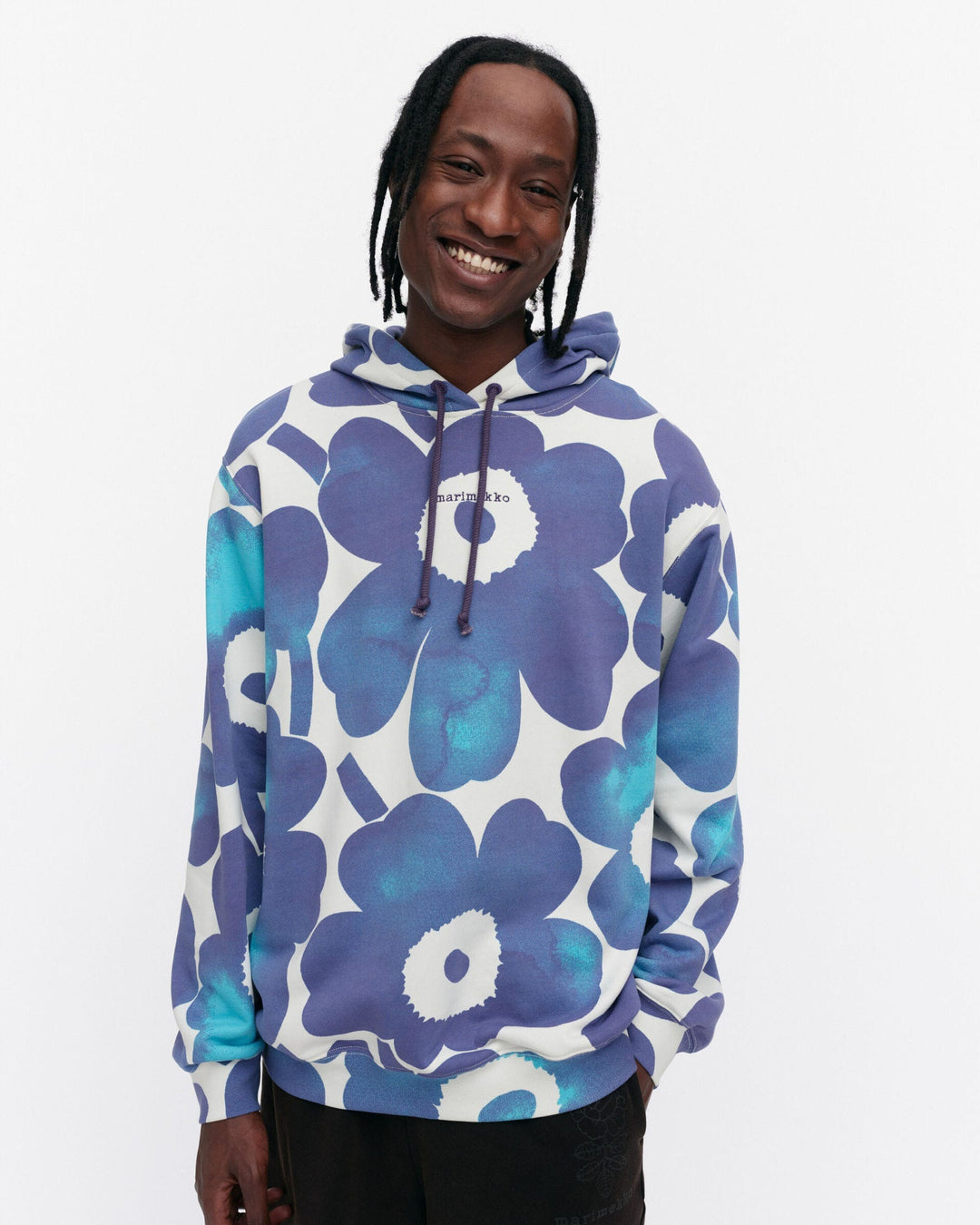 ivvar akvarelli unikko hoodie