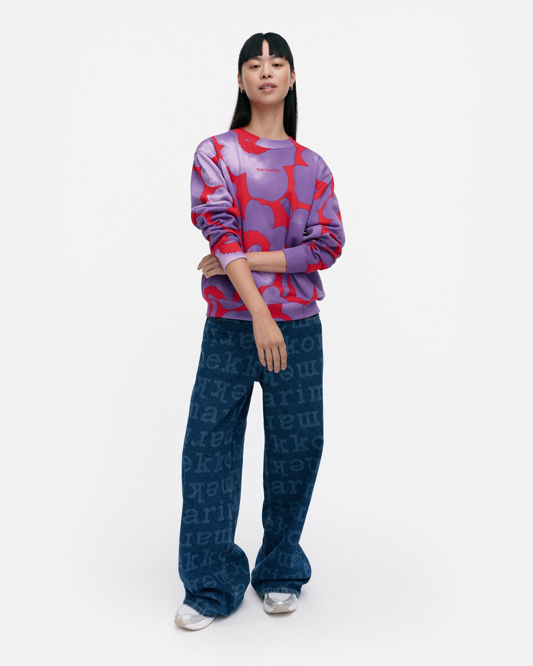 kioski leiot akvarelli unikko sweatshirt