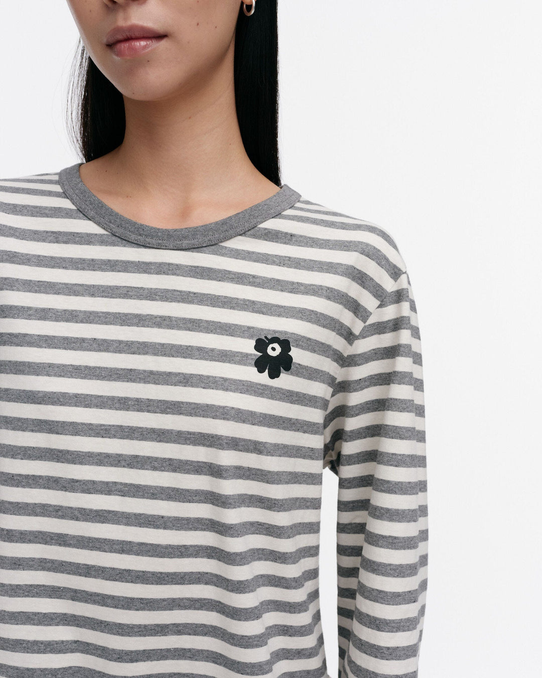 kioski tasaraita unisex jersey longsleeve shirt - grey