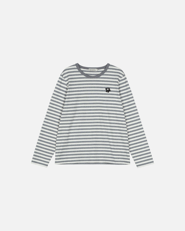 kioski tasaraita unisex jersey longsleeve shirt - grey