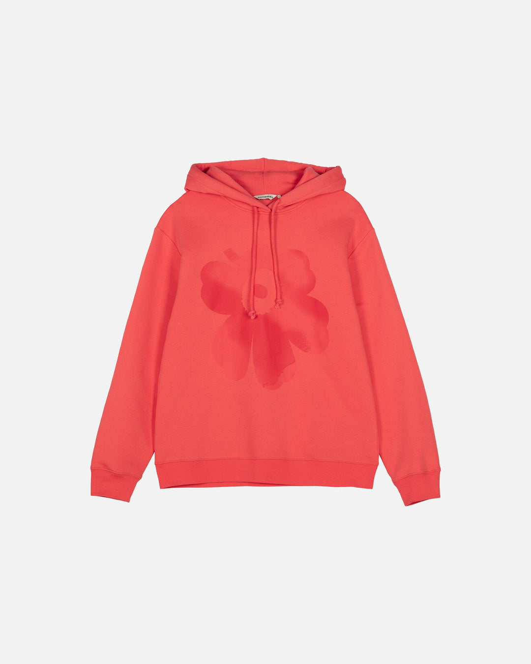 kioski runoja unikko placement hoodie - red