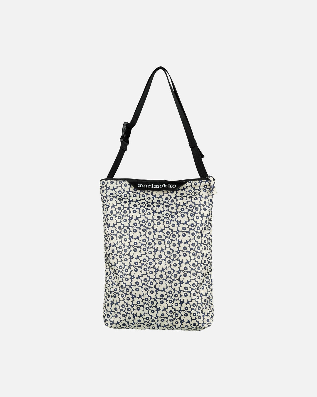 neat medium crossbody mini unikko - black/white
