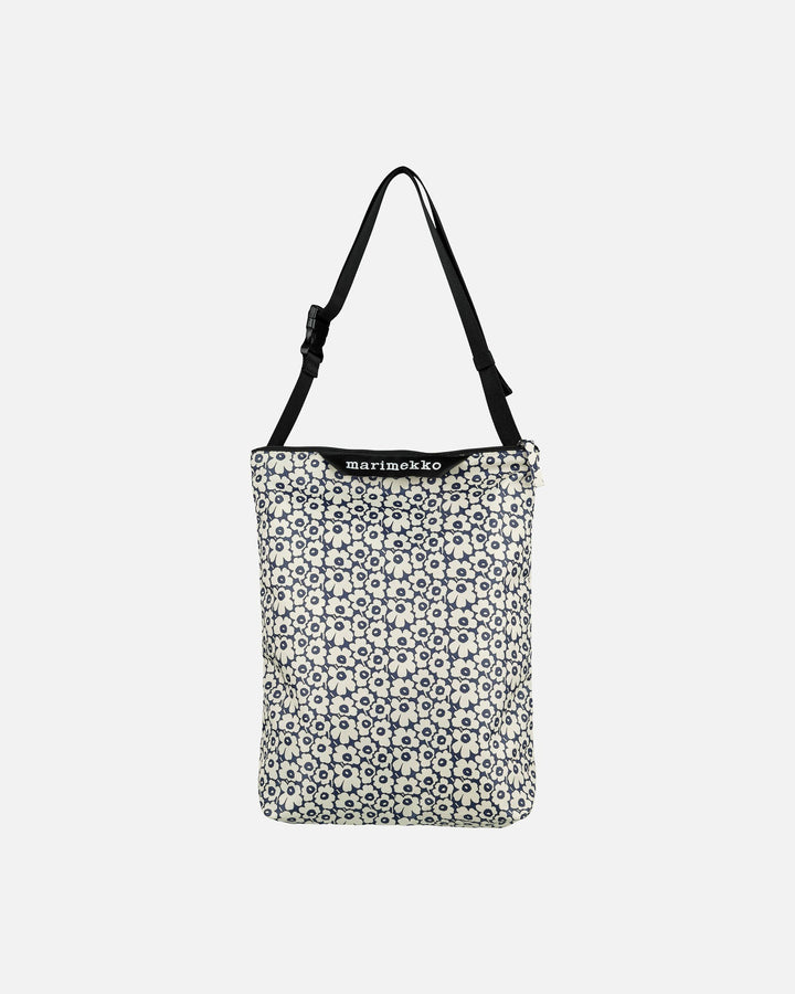 neat medium crossbody mini unikko - black/white