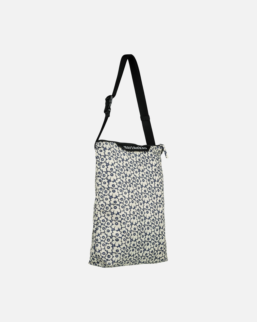 neat medium crossbody mini unikko - black/white