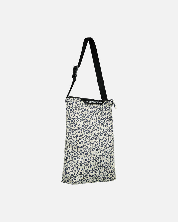 neat medium crossbody mini unikko - black/white