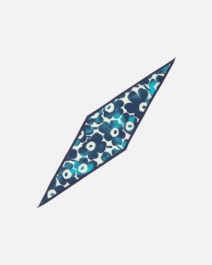 kioski aiempi akvarelli unikko scarf - blue