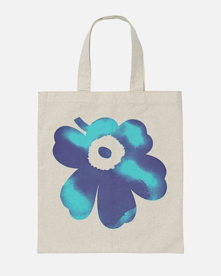 vankka akvarelli unikko - tote bag