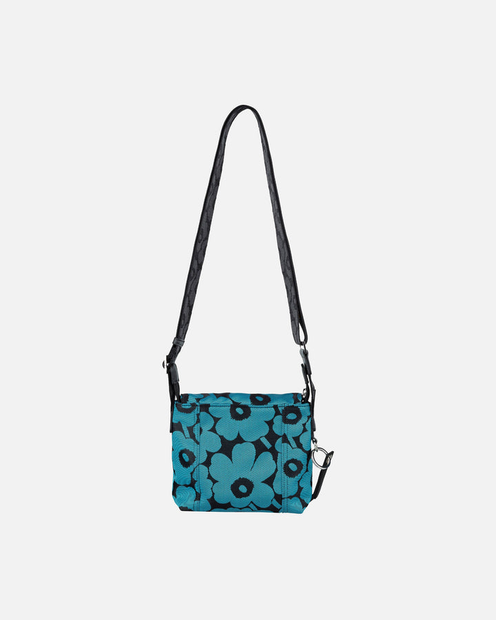 mini messenger unikko - blue / black
