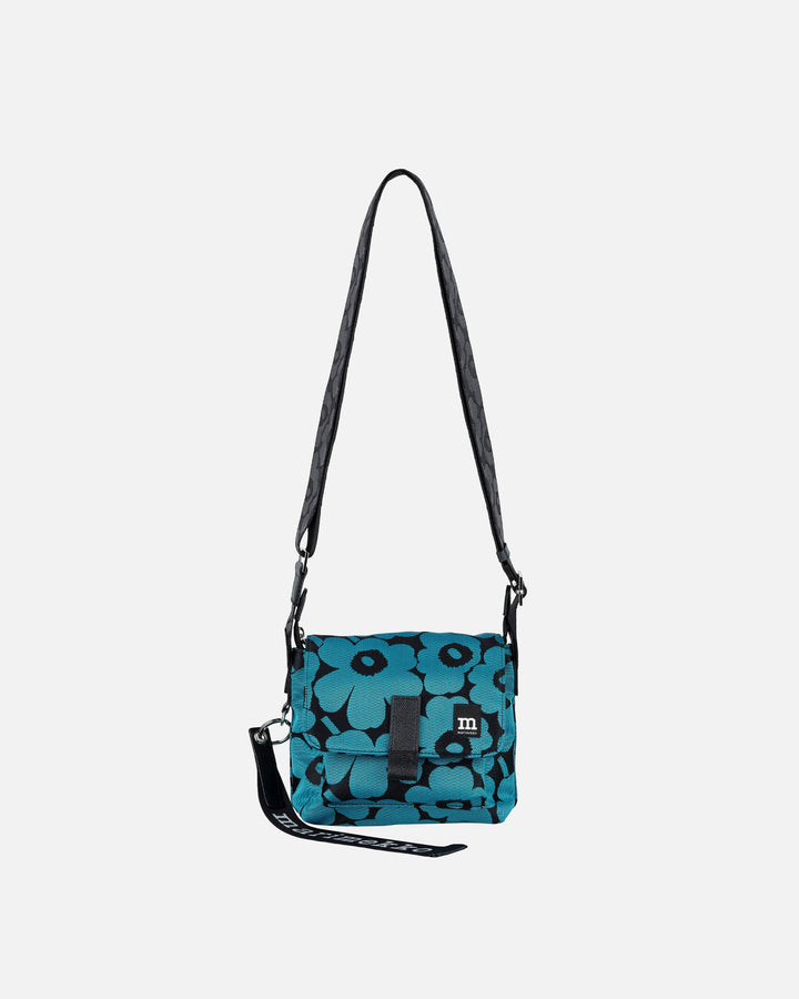mini messenger unikko - blue / black