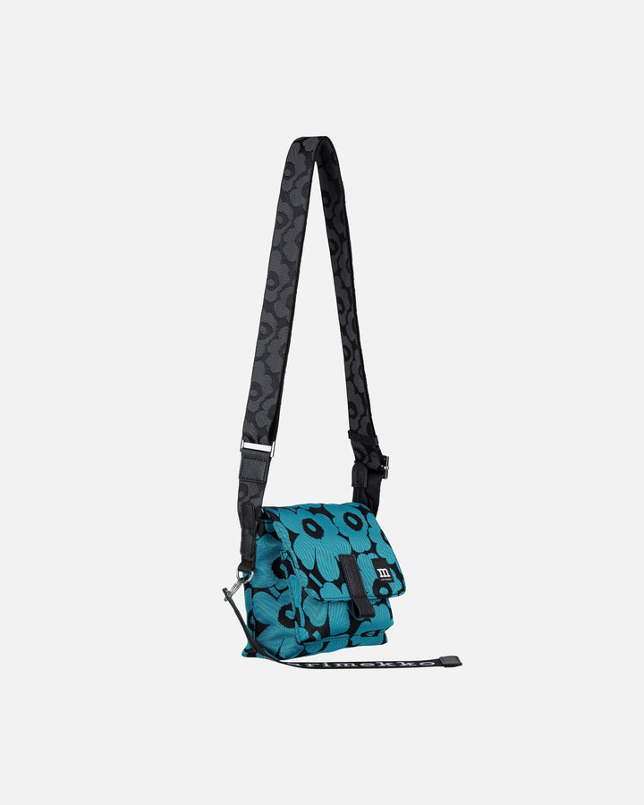 mini messenger unikko - blue / black