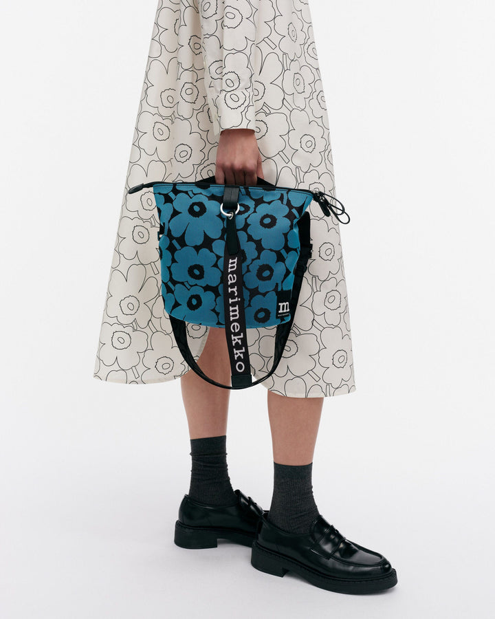 carry all unikko blue / black - shoulder bag