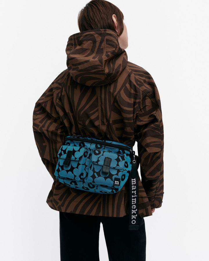 sling bag M unikko blue / black - shoulder bag