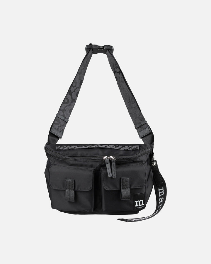 sling bag M solid black - shoulder bag