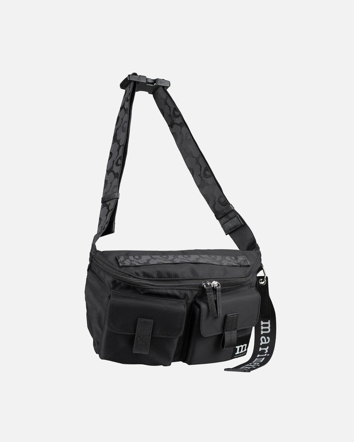 sling bag M solid black - shoulder bag