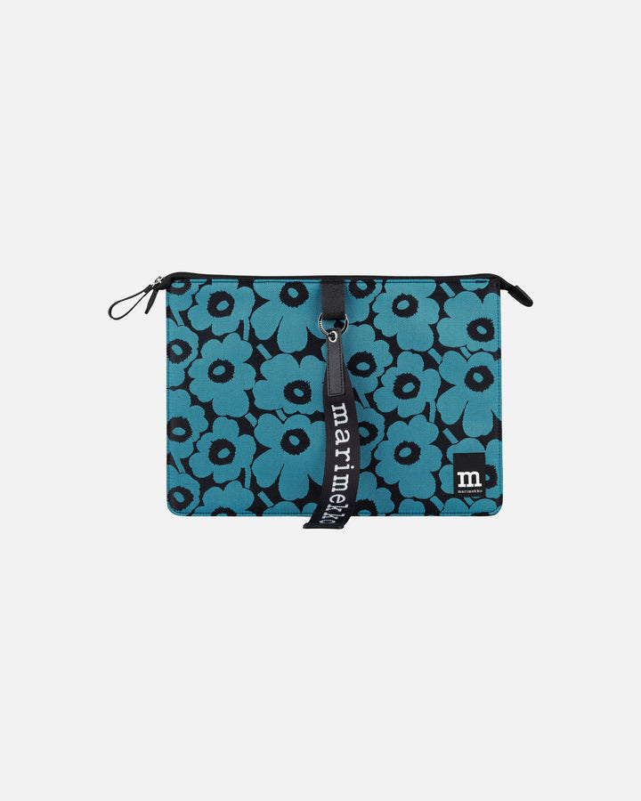 unikko laptop sleeve 13" - blue / black