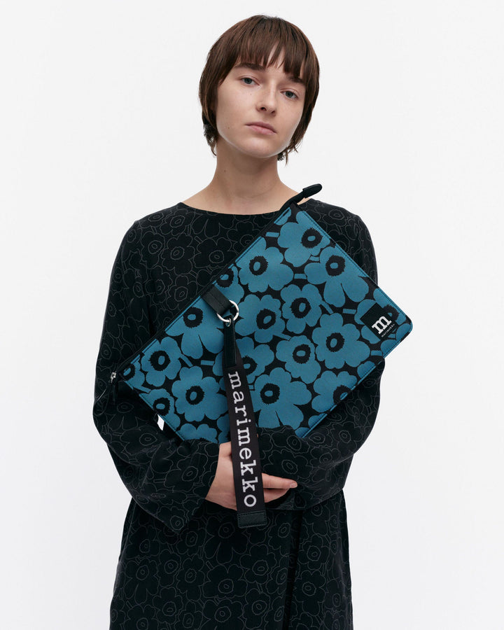 unikko laptop sleeve 13" - blue / black