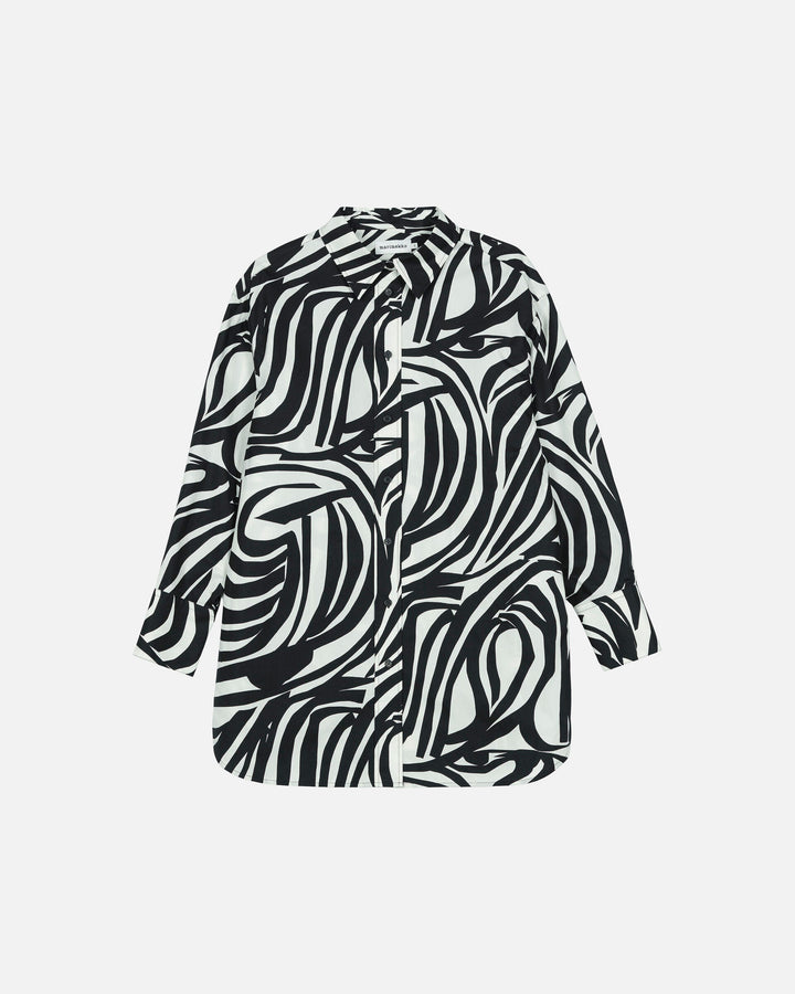 nila jokuraita cotton shirt