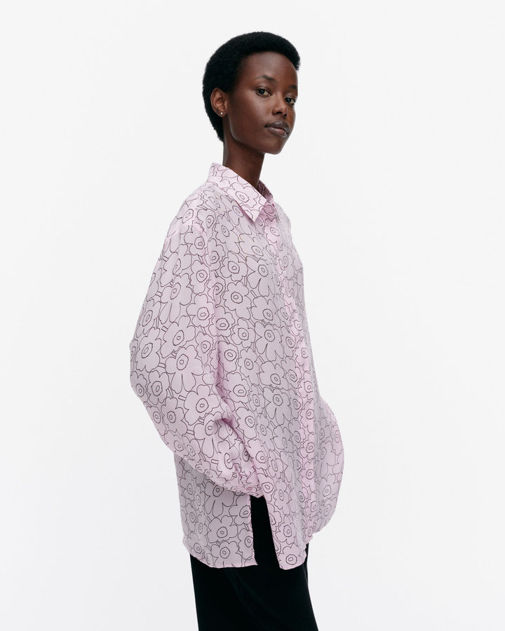 runsas piirto unikko shirt - pink