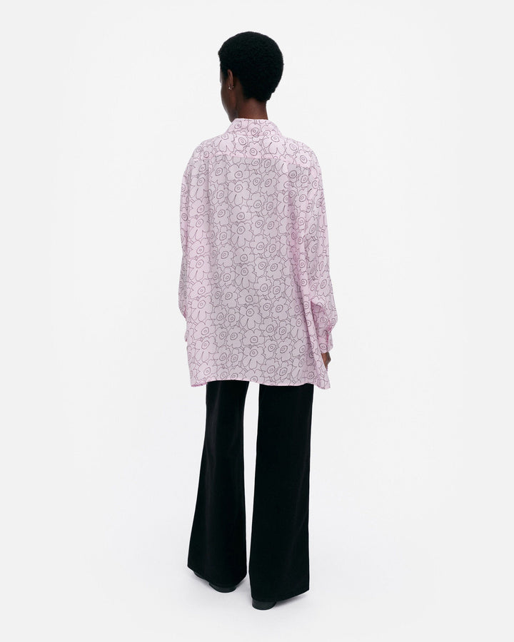 runsas piirto unikko shirt - pink