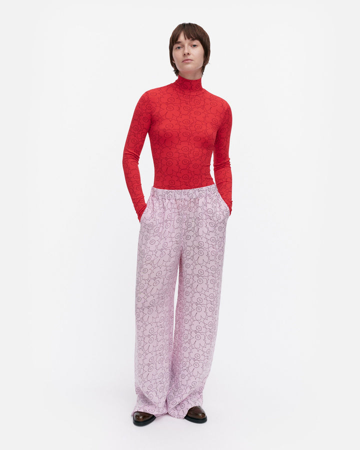 oanet piirto unikko trousers - pink