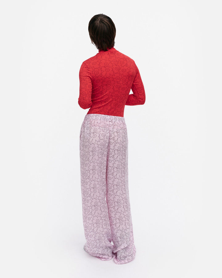 oanet piirto unikko trousers - pink