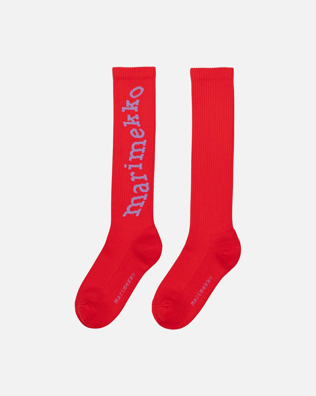 kioski suikea logo knee socks - red