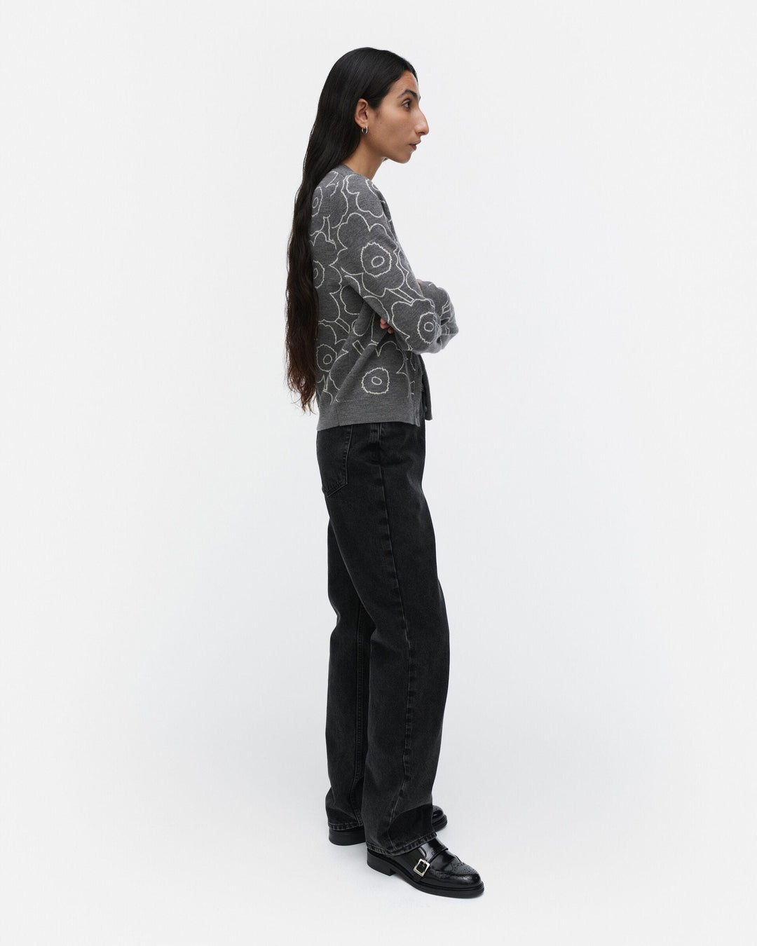 villi piirto unikko knitted cardigan