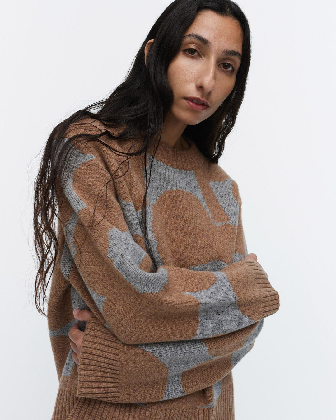 virtaus unikko knitted wool pullover