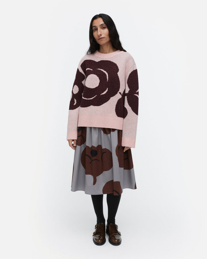 virtaus tumma knitted wool pullover
