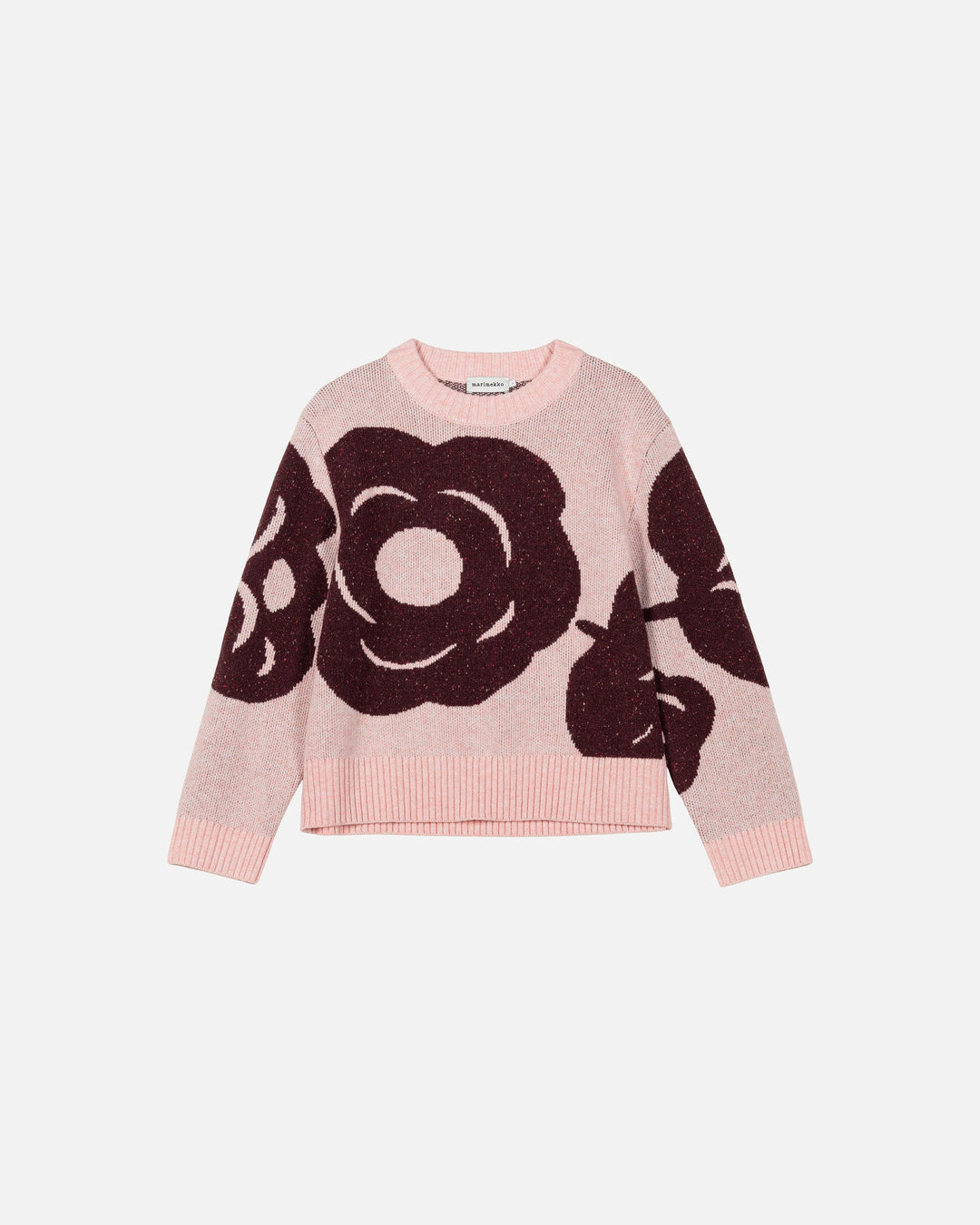 virtaus tumma knitted wool pullover