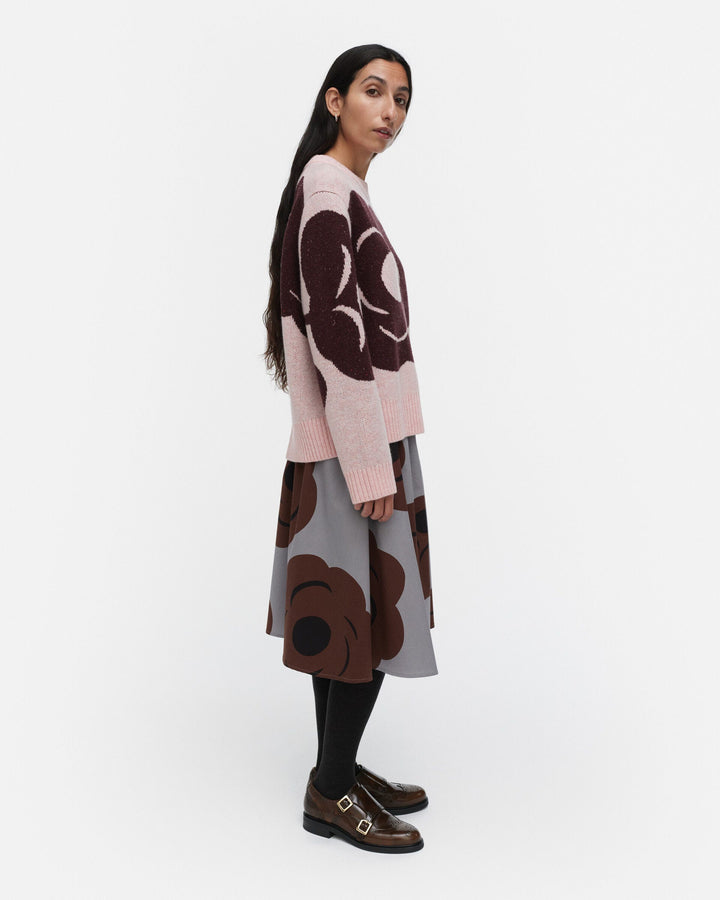 virtaus tumma knitted wool pullover