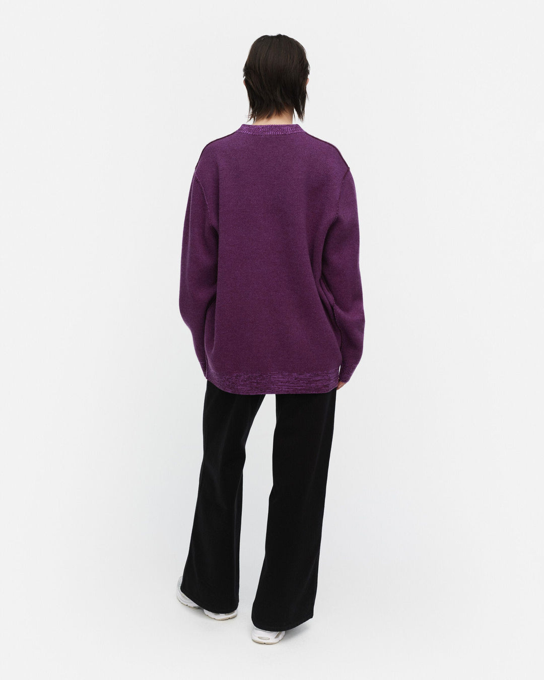 ruusut vihkiruusu knitted wool pullover - indigo