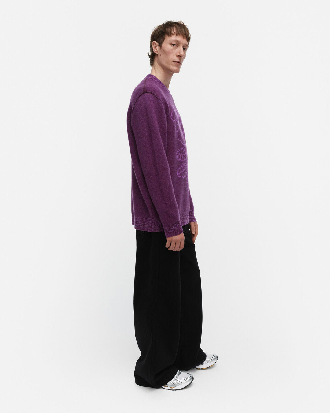 ruusut vihkiruusu knitted wool pullover - indigo