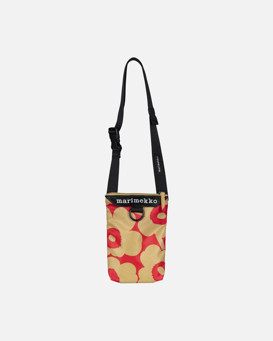 neat phone pocket unikko - red/tan