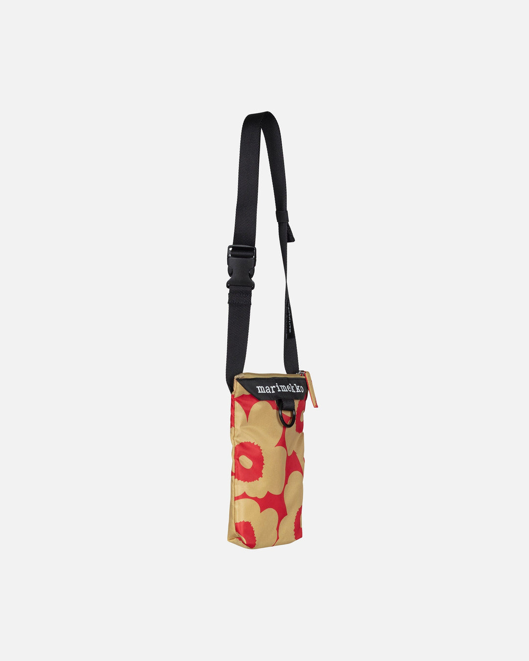 neat phone pocket unikko - red/tan