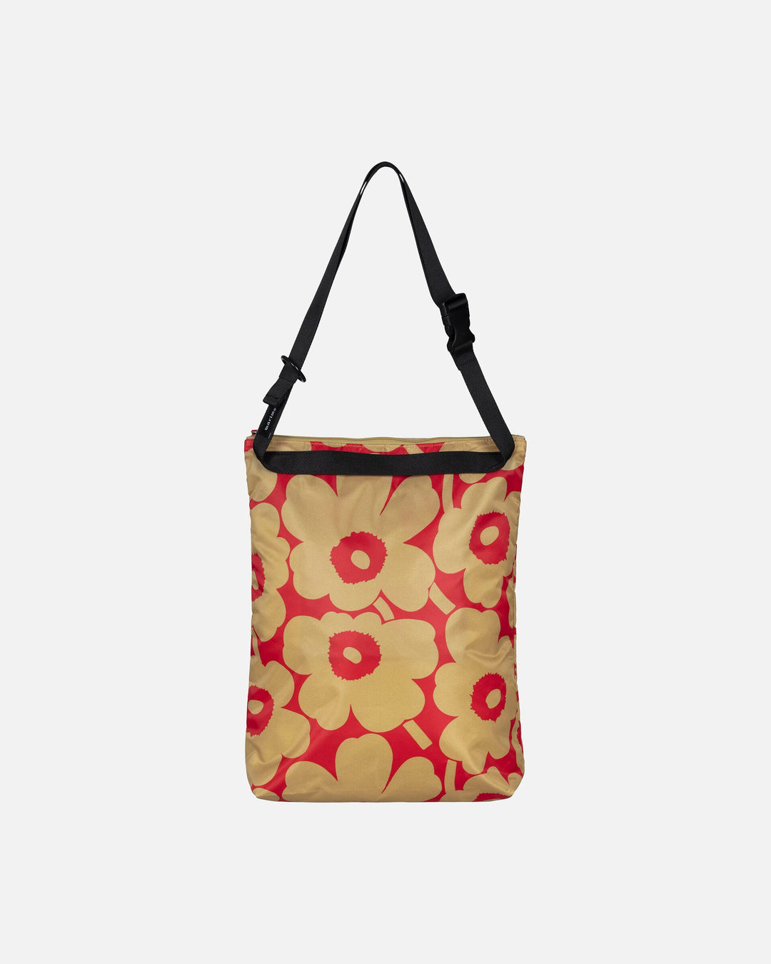 neat medium crossbody unikko - red/tan