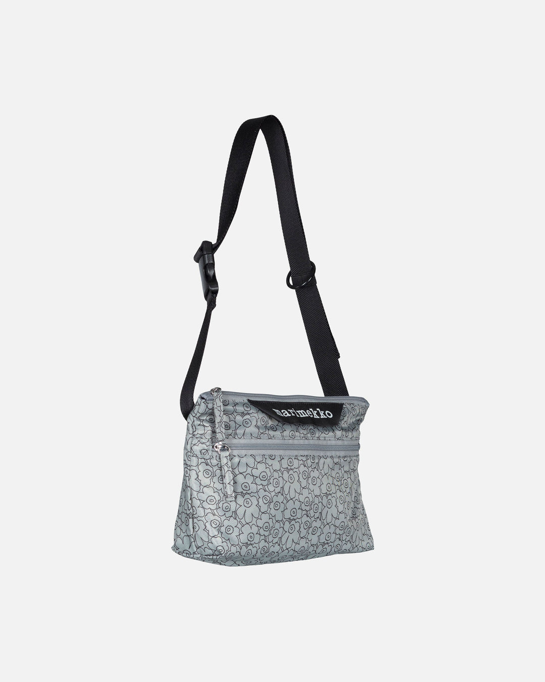 neat small crossbody piirto unikko - grey
