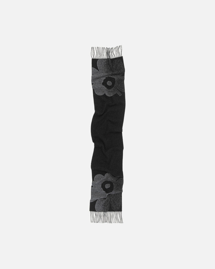 kioski onnekas unikko scarf - black