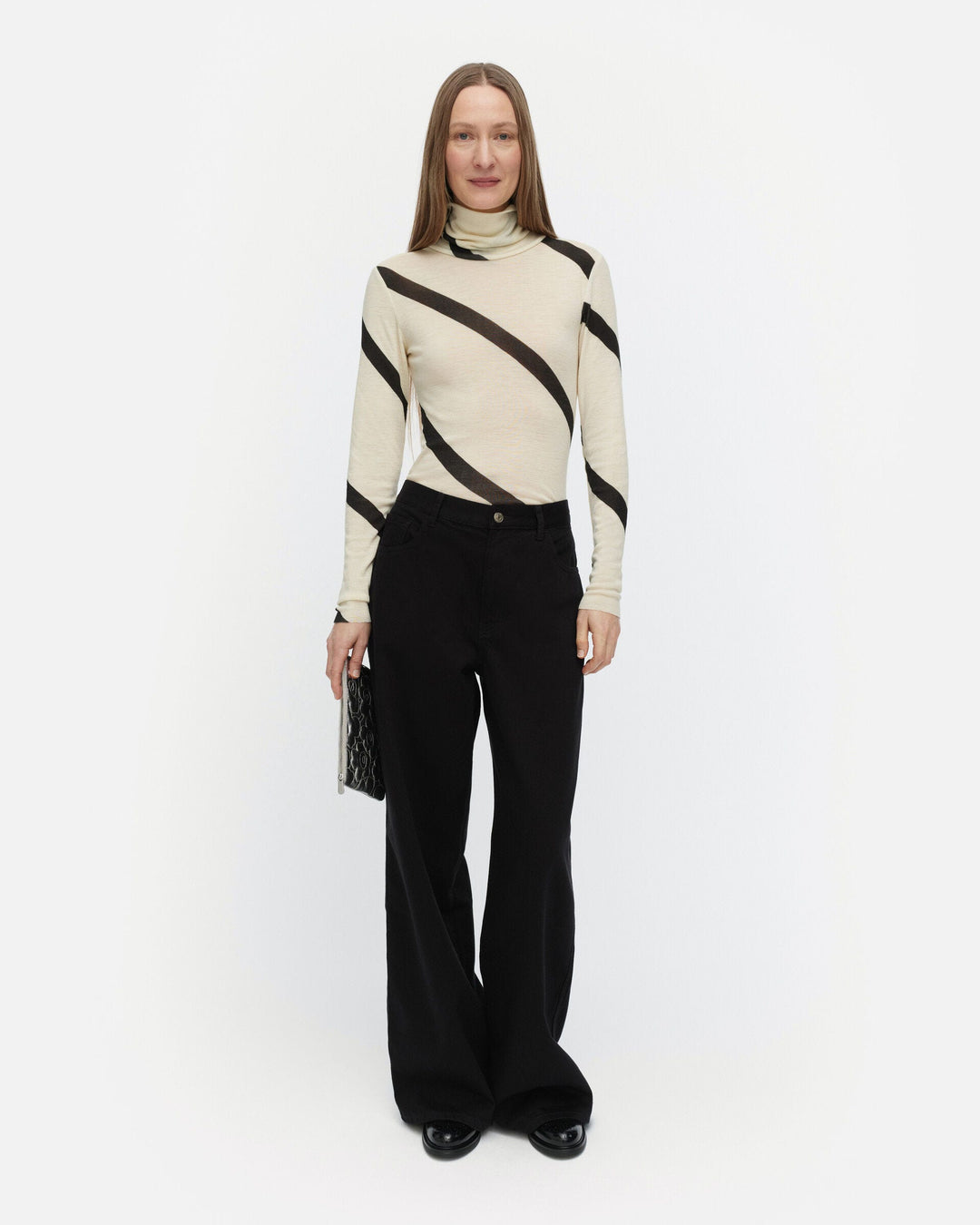 vilina basso wool turtleneck shirt