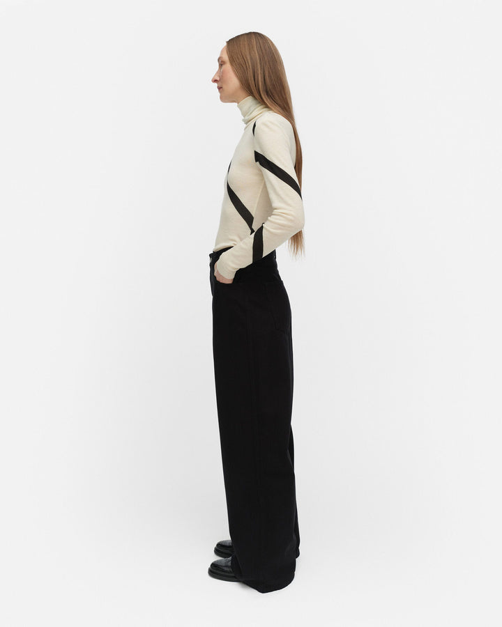 vilina basso wool turtleneck shirt