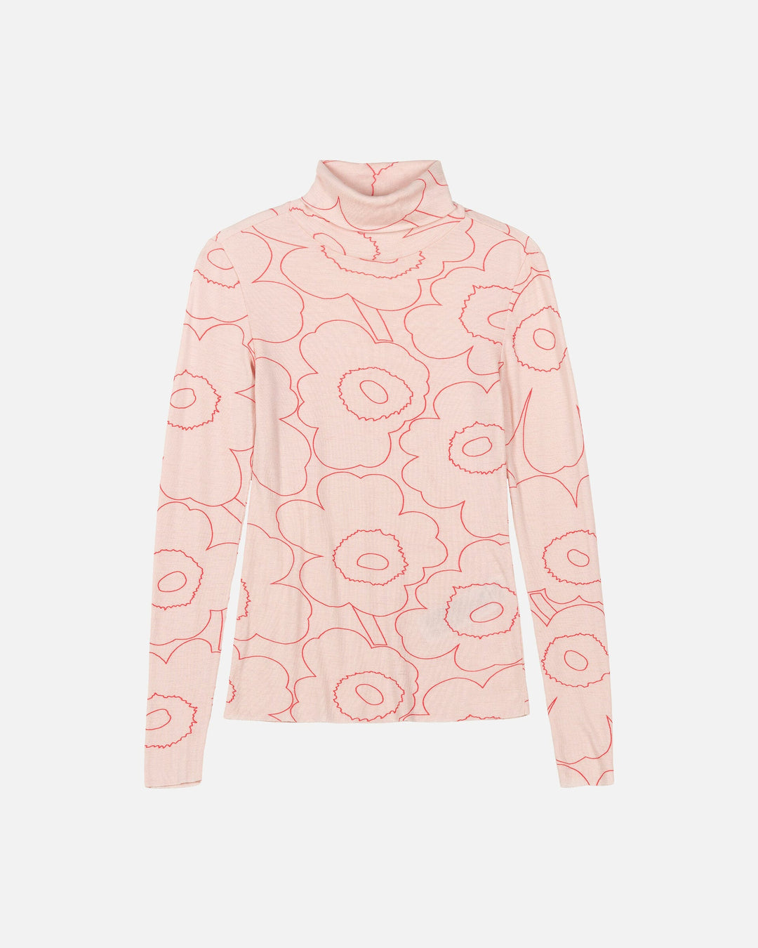 vilina piirto unikko wool turtleneck shirt