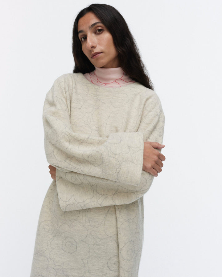 neljäs piirto unikko wool dress