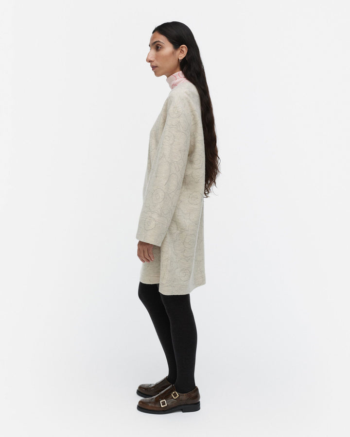 neljäs piirto unikko wool dress