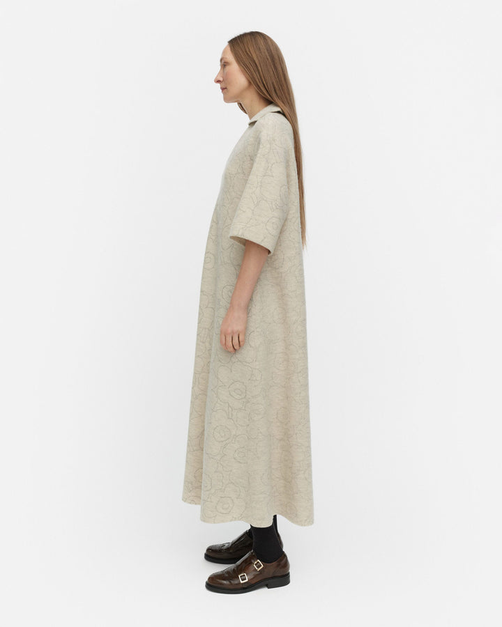 nietos piirto unikko wool dress