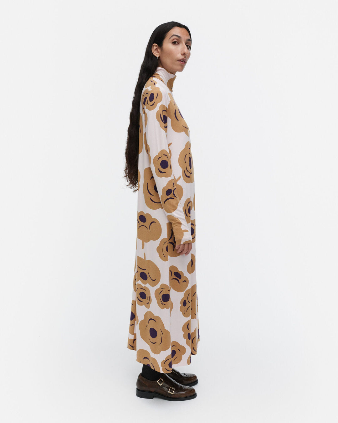 cavea tumma jersey dress - light pink/brown