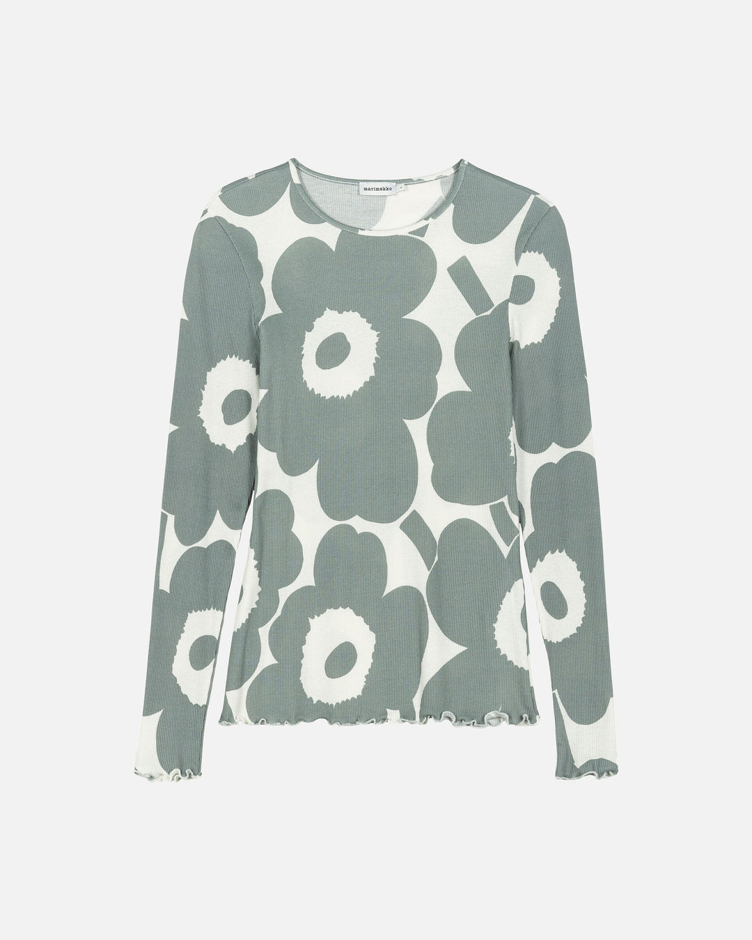 floraali unikko jersey shirt - grey