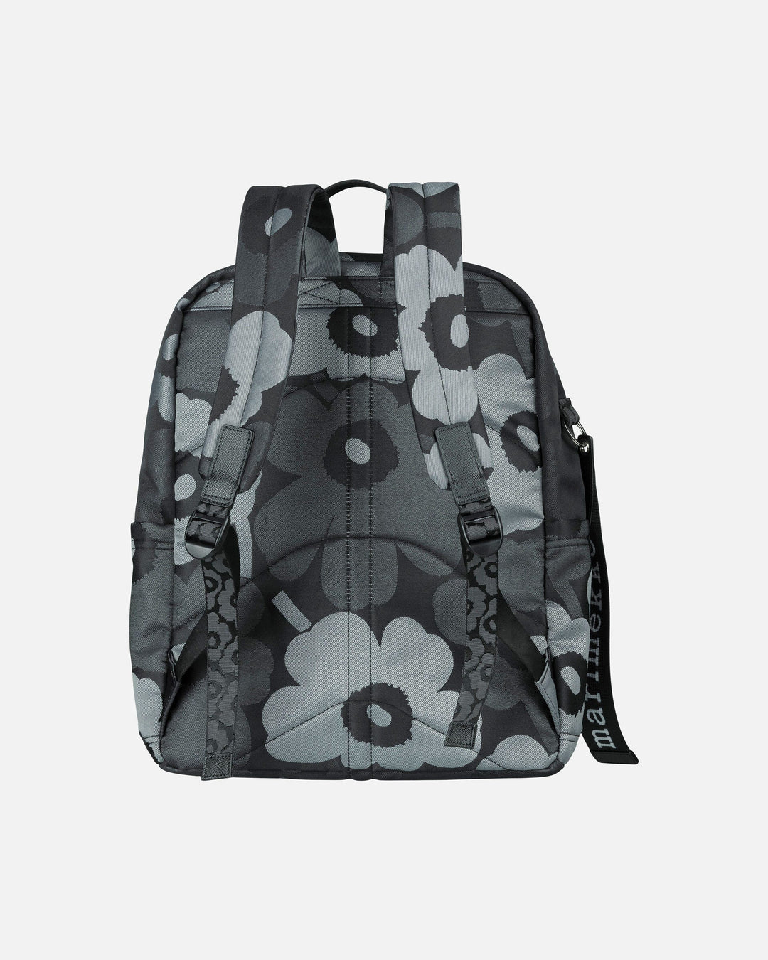 zip top backpack unikko - black / grey