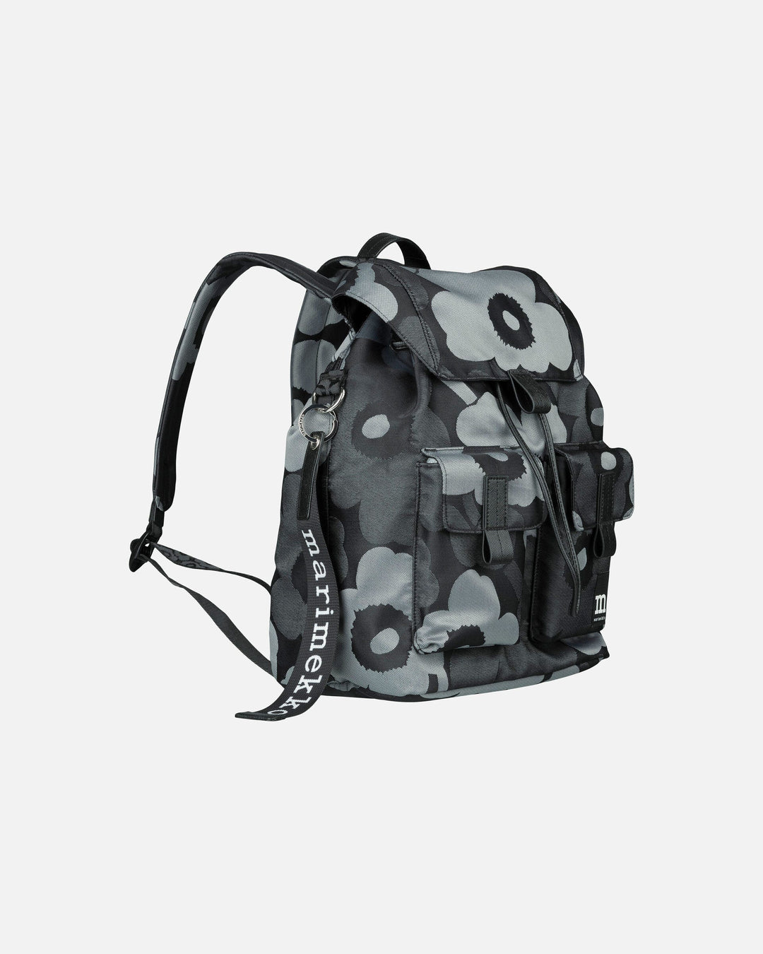 everything backpack L unikko - black / grey