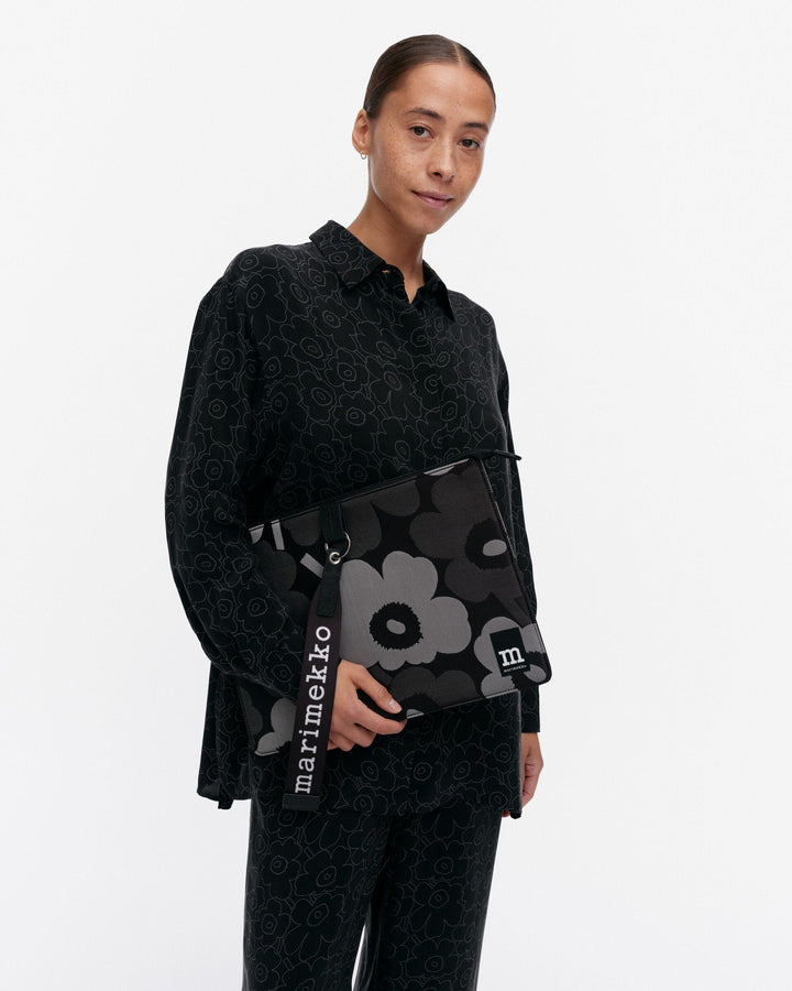 unikko laptop sleeve 13" - black / grey