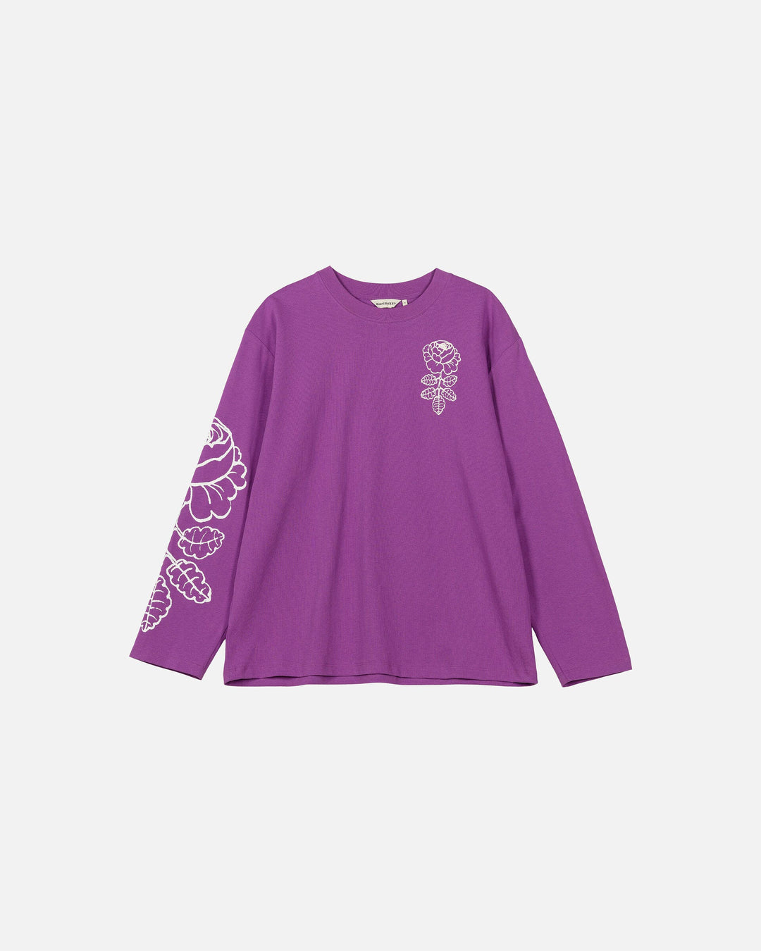 kioski oksat vihkiruusu placement jersey shirt - purple